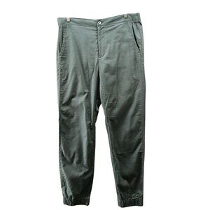 Mack Weldon Jogger Pants Mens M Sage Green Daily Wear Soft Twill